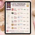 Lista Premium de Fornecedores